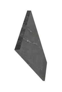 ЛУГАНО ГРАФИТ СТУПЕНЬ УГЛОВАЯ ЛЕВАЯ