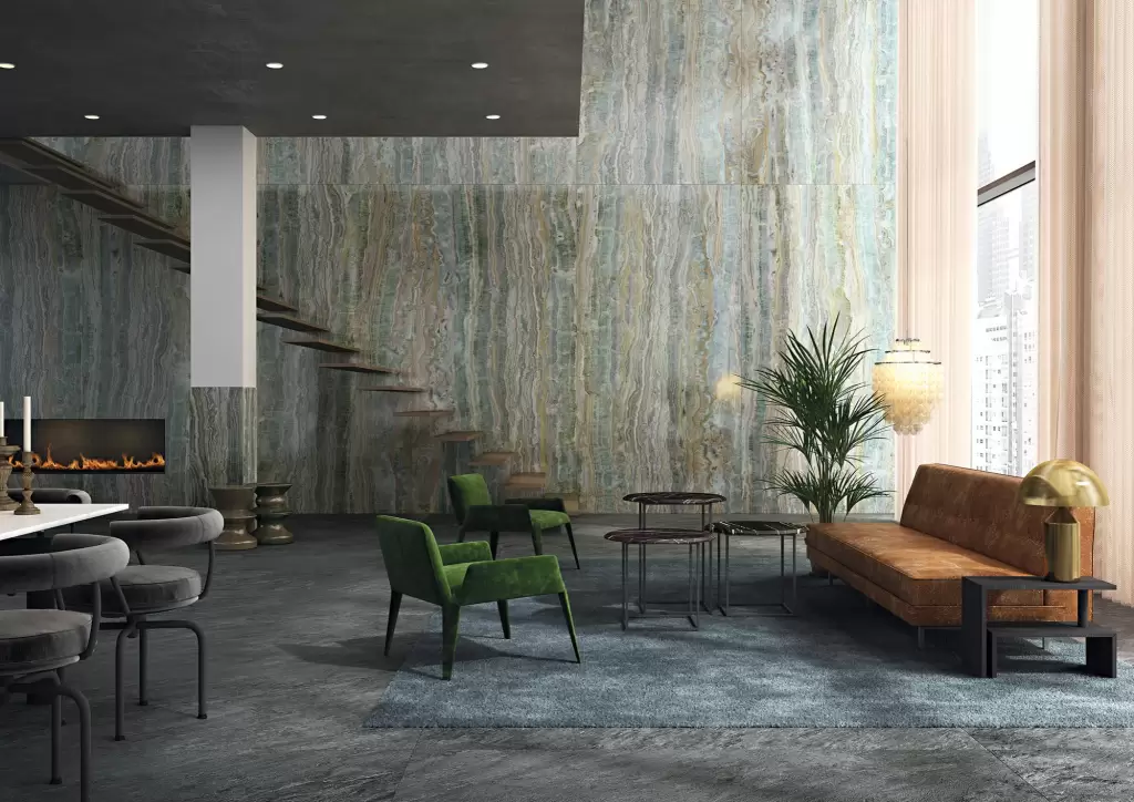 Интерьер AVA CERAMICA ONICE SMERALDO
